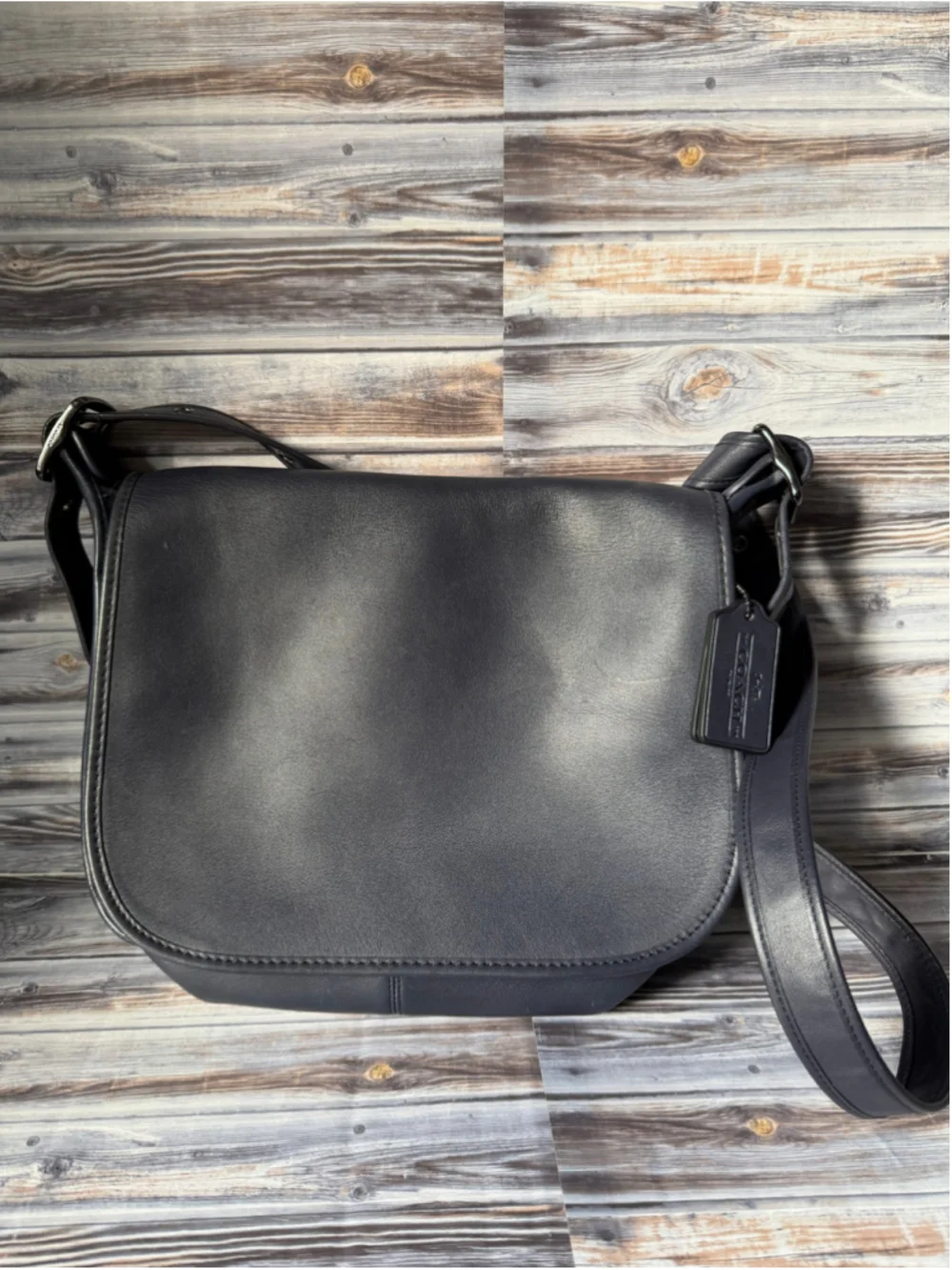 Coach Saddle Bag 75th Anniversary limited edition  Crossbody bag 55298 dark blue